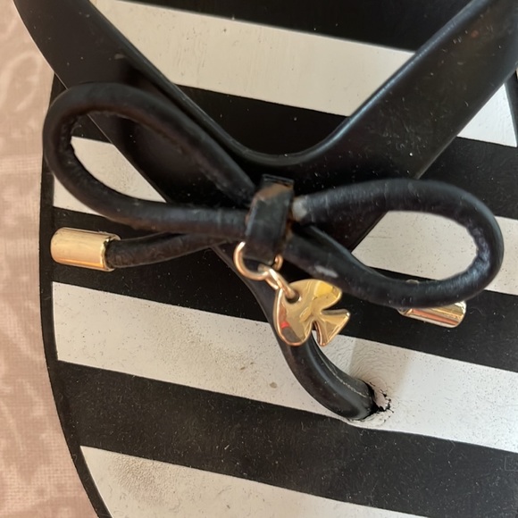 Kare Spade black and white platform sandels - Picture 4 of 6